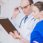 reviewing clients profile