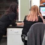 medical practice billing staff - two women and a computer