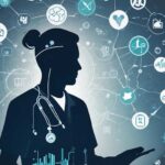 unlocking the power of medical billing - illustration of a medical professional with various medical icons around